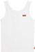 Levi's® Kids Meet And Greet Ribbed Mouwloos T-shirt Wit 16 Years Meisjes