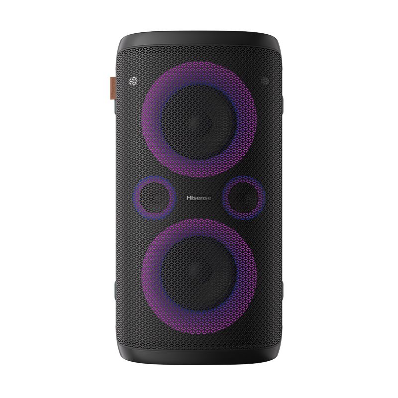 Hisense PartyRocker One HP100 Feestluidspreker Zwart, Groen 300 W