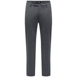 ONLY & SONS straight leg chino - donkergrijs