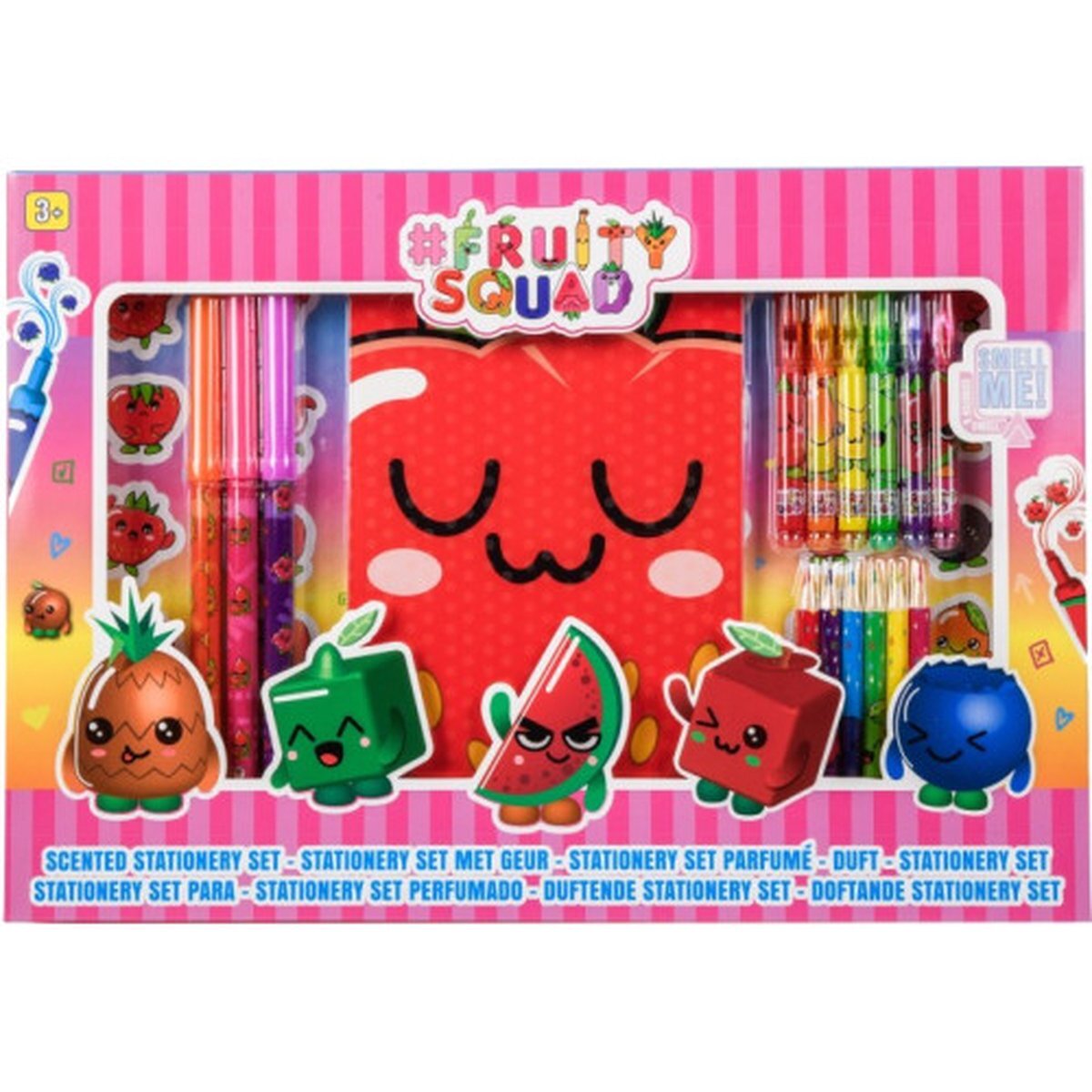 Fruity Squad Fruit squad stationery met geur