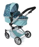 Bayer Chic 2000® 2-in-1 poppenwagen Mika – sterretje turquoise