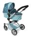 Bayer Chic 2000® 2-in-1 poppenwagen Mika – sterretje turquoise