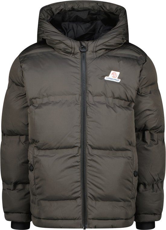 Vingino Tasi Jongens Winterjas - Grijs - Maat 164