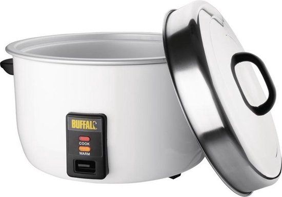 Buffalo Rijstkoker - 23 liter - Wit