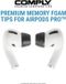 Comply Foam Tips 2.0 voor AirPods Pro - Zwart