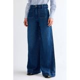 Wrangler Canyon wide leg jeans - mediumblauw