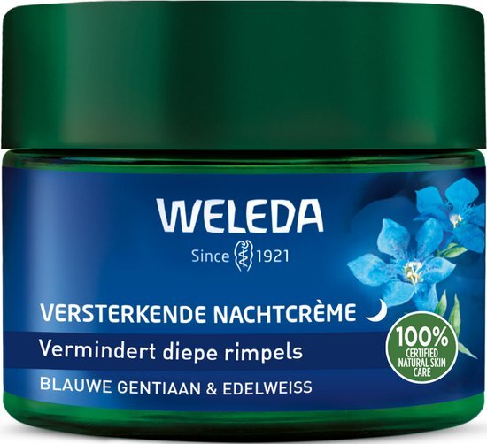 Weleda Blauwe Gentiaan &amp; Edelweiss Versterkende Nachtcr&#232;me - 40 ml