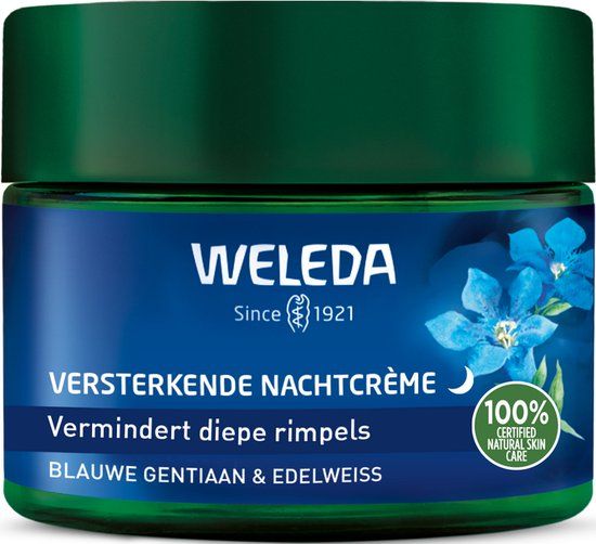 Weleda Blauwe Gentiaan & Edelweiss Versterkende Nachtcrème - 40 ml