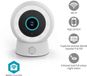 Nedis SmartLife Beveiligingscamera Buiten - Spotlight - 3MP Full HD 1296p - IP65 - Bewegingssensor - Nachtzicht - Wit