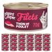 Edgard & Cooper Kattenfilet (tonijn en kip, 70 g x 24)