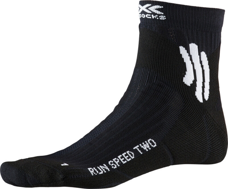 X-SOCKS Run Speed Two Sokken Heren, opal black