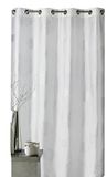 Gestoffeerd HomeMaison.com Gestoffeerd Kussen in Bedrukt Taft Stof Zilver 140 x 260 cm wit