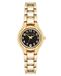 Anne Klein Dames Datum Functie Armband Horloge, Goud/Zwart, Jurk