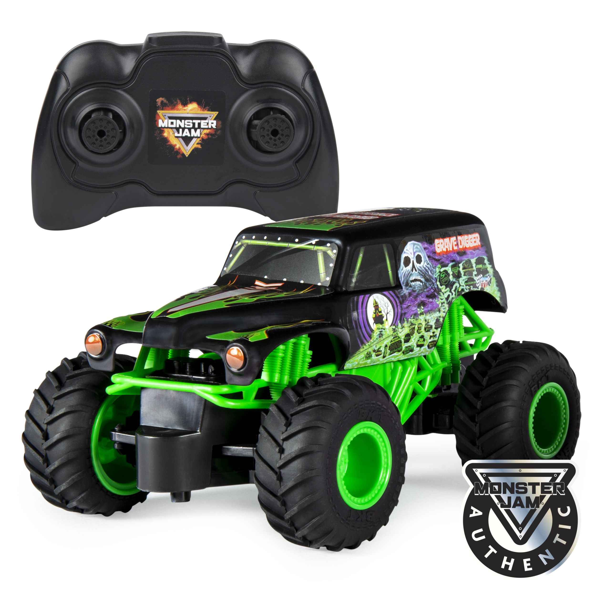 Monster Jam RC Monstertruck - 1:24 Scale - 2.4 GHz - Remote Control Toy Vehicle - Styles May Vary
