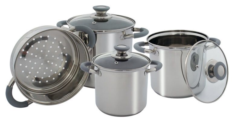 Eurotrail Kingston RVS Pannenset - 7-delig - Met Stomer