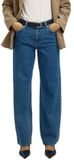 Selected Bea Kori Straight Fit Spijkerbroek Blauw W29