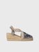 Toni Pons Espadrilles à imprimé floral et compensé en raphia TERRA-RF
