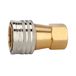 Riegler 107723-242.01 A hydraulische koppeling, serie A, NW 13, messing, G 1/2 IG, 1 stuk