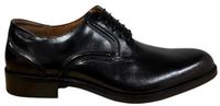 Clarks CraftRemi Lace Zwarte Leren Veter Schoenen Maat 43