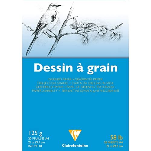 Clairefontaine - Ref 97118C - A4 Tekenpapier - 125gsm - 20 vellen
