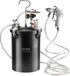 VEVOR Spuitverf Drukcontainer Tank 15L Spuitpistoolslangen Manometer