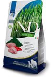 farmina N&D Spirulina hondenvoeding Lam medium/maxi 2 kg