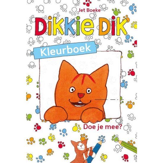 Dikkie Dik Dikkie Dik Kleurboek