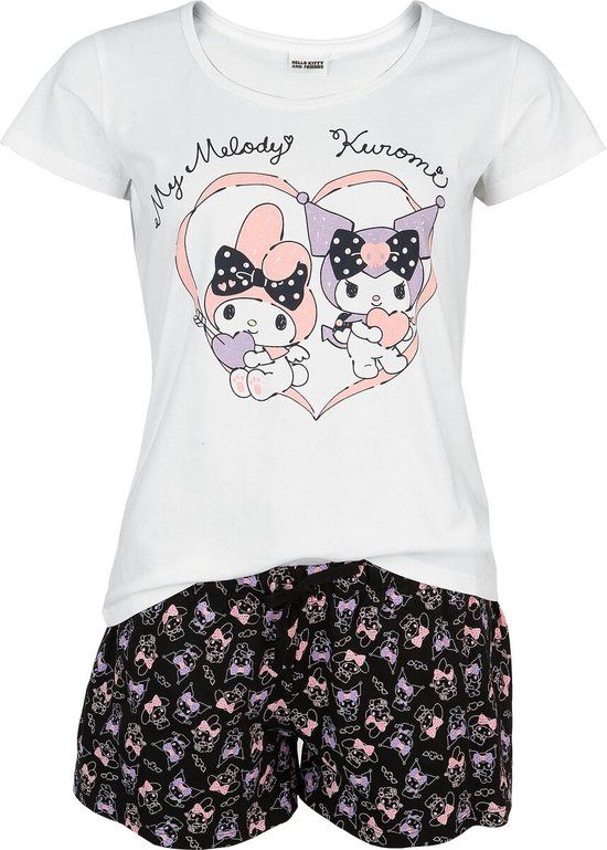 Hello Kitty Hello Kitty and Friends - Kuromi Pyjama meerkleurig Katoen -