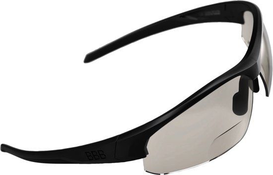 - BBB BSG-59PH Impress Reader PH Fietsbril - Leesgedeelte +1.5 - Meekleurende lenzen - Mat Zwart