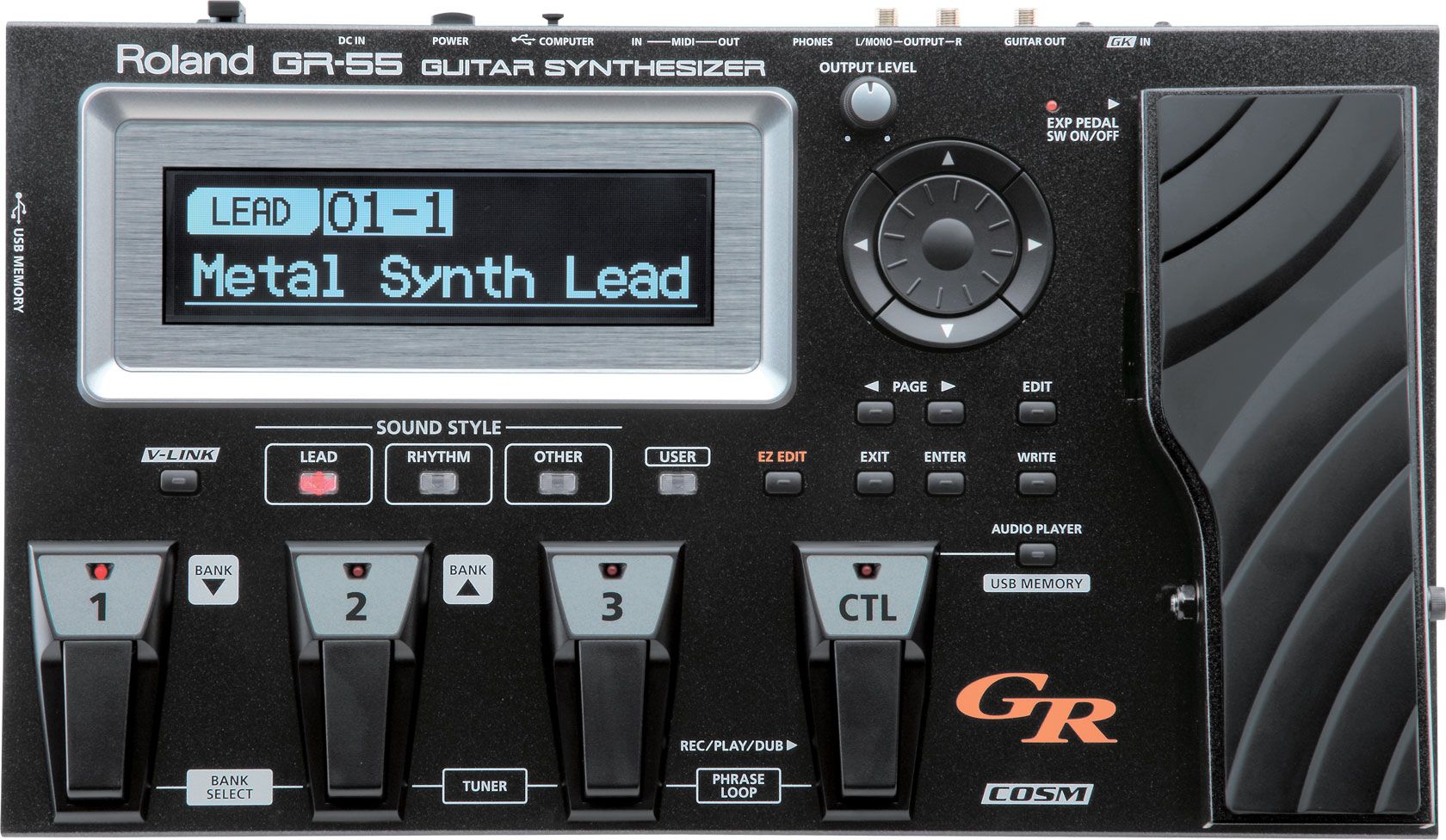 Roland GR-55S-BK - Zwart