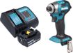Makita DTD 173 ST1 accu-slagmoersleutel 18 V 180 Nm 1/4" borstelloos + 1x oplaadbare accu 5,0 Ah + lader