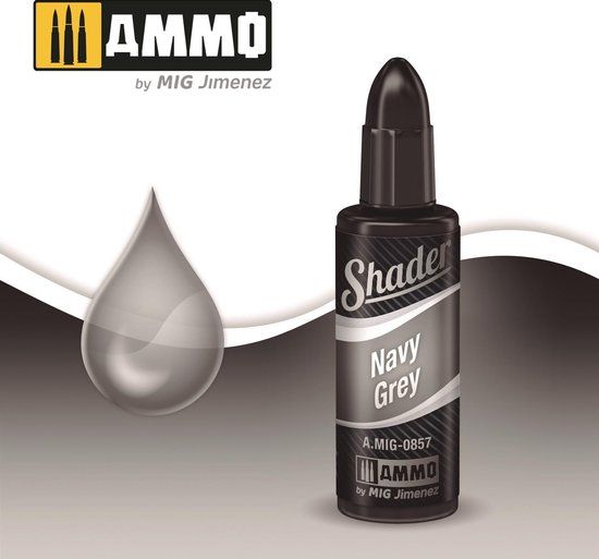 Ammo Mig Jiminez - Shaders - Navy Grey - 10ml - MIG0857