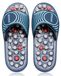 Merkloos Acupressuur slippers massage slippers reflexologie slippers - Met 39 massageknoppen - 5 reservekoppen - Maat verstelbaar