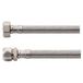 Riko Tuyau de raccordement flexible - Kiwa - 3/8" BI x 12mm Knel - 35cm - Acier inoxydable