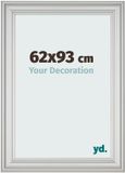 yd. Cadre photo 62x93 cm - MDF - Argent mat - Lazio