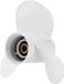 Dailygoods Hélice hors-bord Haute poussée - Remplacement 25-60 ch - 11x15 pouces - 3 pales - 13 cannelures - Alliage d'aluminium - Hélice
