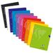 Clairefontaine 598753C Spiraalschrift Mimesys - A4+ 22,5x29,7 cm - 240 Pagina's Kleine Ruitjes met Kader en 4-gaats Perforatie - Wit Papier 90 g - Polypro Omslag - Willekeurige Felle Kleur