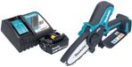 Makita DUC 101 RA01 accu takzaag 18 V 10 cm borstelloos + 1x accu 2,0 Ah + oplader