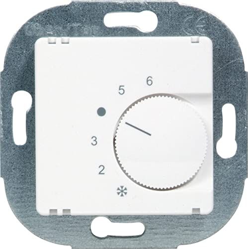 Opus OPUS® 55 kamertemperatuurregelaar - aluminium - zilver - zijdeglans