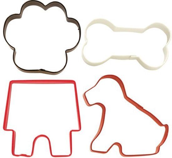 Wilton Cookie Cutter Pet Theme set/4 - 0070896309105