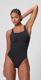 Speedo Solid Flex Band One Piece dames Badpak