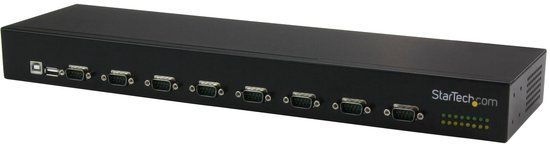 StarTech.com 8-Poorts USB naar seriële adapter hub
