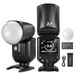 NEEWER Z2-N 2,4G TTL Flash ronde kop flitser Speedlite compatibel met Nikon camera's 76W 1/8000s HSS