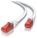 CSL Netzwerkkabel, CAT 6, UTP, 0,5 Meter, Weiß
