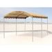 Quick Star Ersatzdach Bogenpergola, 260 g/m², 400 x 300 cm (Beige, 3 x 4 m), Ösen im Außenrandbereich, um Wassersackbildungen zu vermeiden