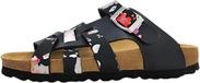 Jane Klain Supersoft Chaussures femme Sabots Semelle anatomique Noir Loisir