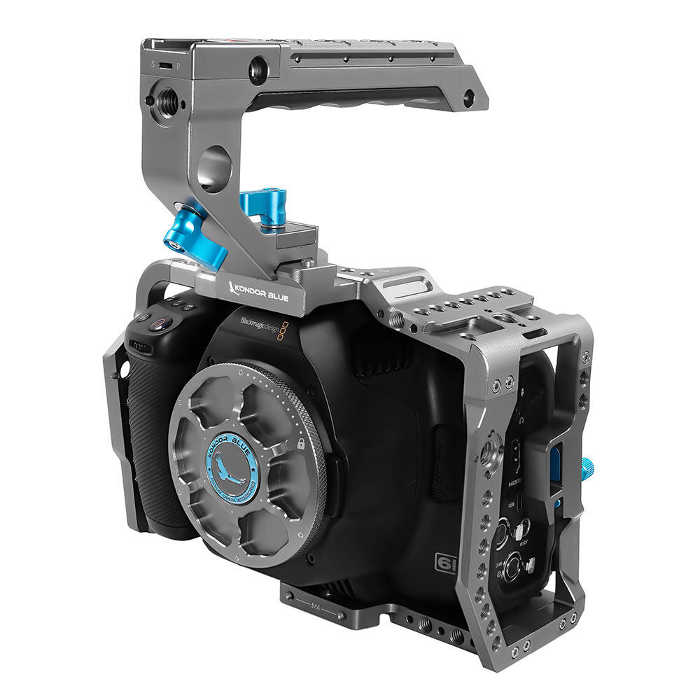 Kondor Blue Kondor Blauw Blackmagic Pocket 6K Pro Cage Space Gray