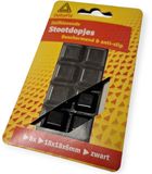 Deltafix Bouchons 18x18x6mm noir (8 pièces)