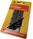 Deltafix Bouchons 18x18x6mm noir (8 pièces)