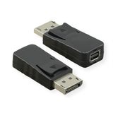 VALUE 12.99.3160 DisplayPort naar Mini DisplayPort Adapter Kabel Zwart